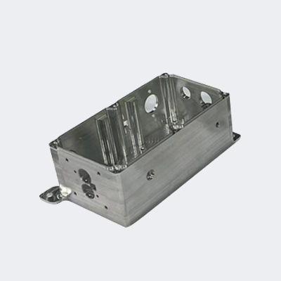 AL6061 test equipment housing manufactured by CNC machining