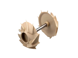  Five Axis Linkage Of Impeller Turbine