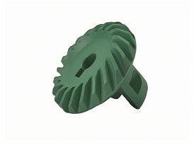  Gear plastic parts made of PVDF plastic