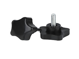  Bakelite plastic star handle screws