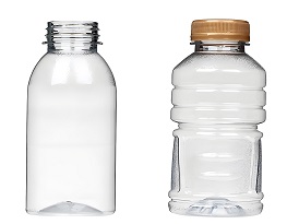  PLA plastic material transparent plastic bottle