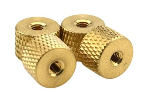 Brass knurling