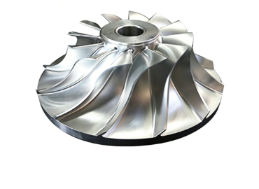 Five-axis machining of impellers