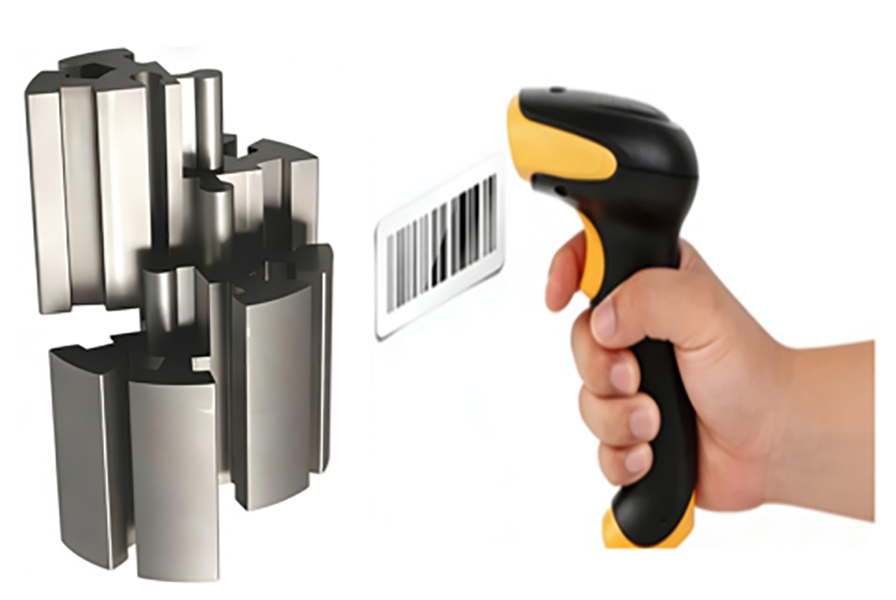 QR code scanning for each process