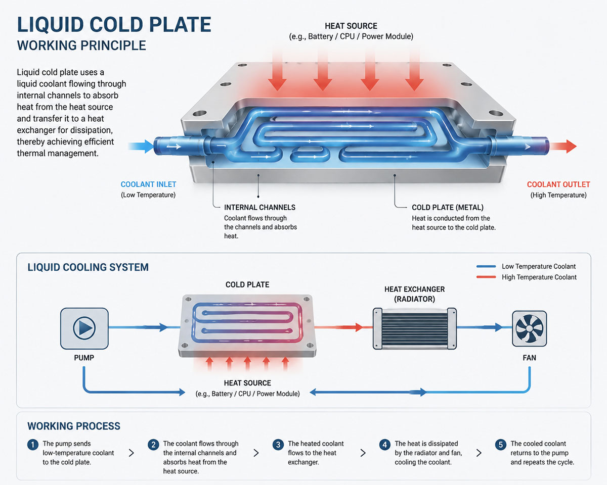 How Liquid Cooling Cold Plates Work How Liquid Cooling Cold Plates Work