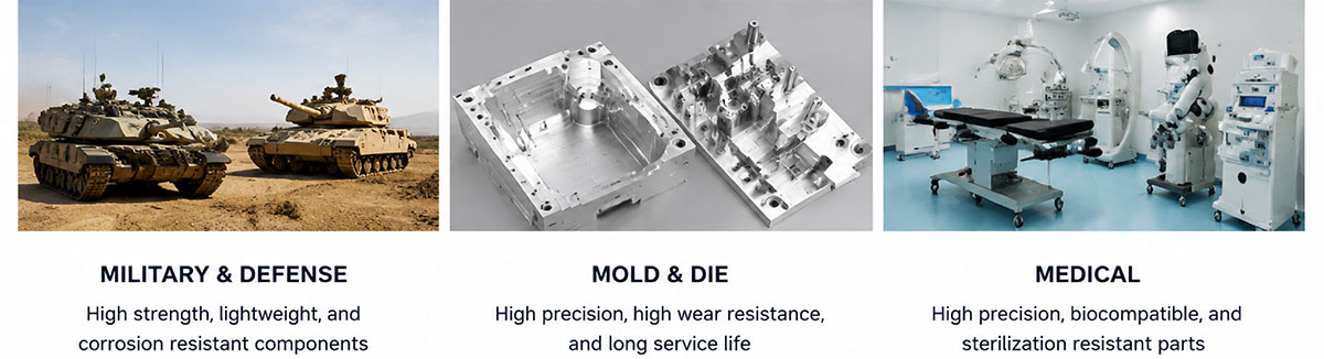 Defense, Medical & Consumer Product Applications Defense, Medical & Consumer Product Applications