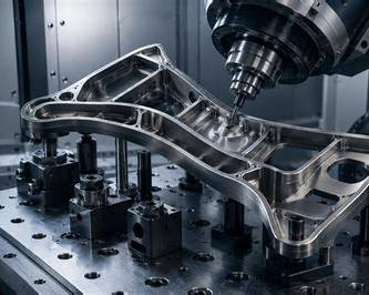 Thin wall titanium CNC machining
