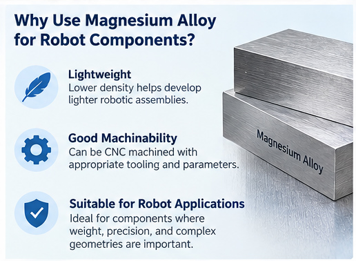 Why Use Magnesium Alloy for Robot Components?