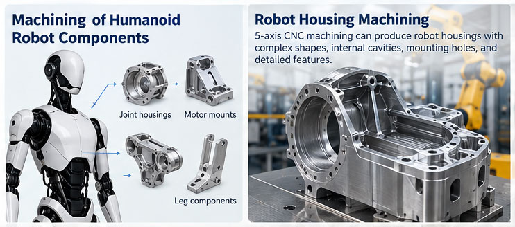 5-Axis Machining for Robot Parts